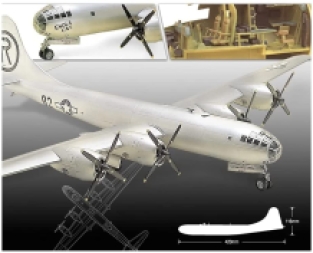 Academy 12528 USAAF B-29A 