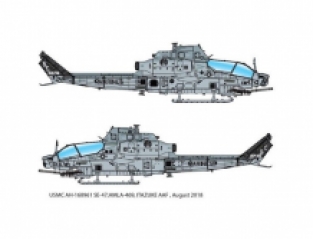 Academy 12127 USMC AH-1Z 'Shark Mouth'