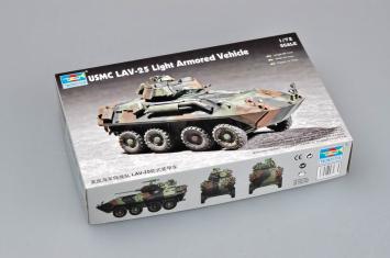 Trumpeter 07268 USMC LAV-25 Light Armored Vehicle