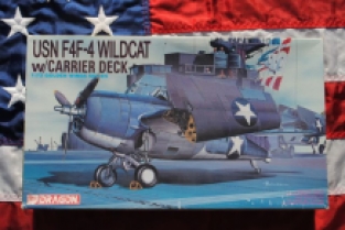 Dragon 5024 USN F4F-4 WILDCAT with Carrier Deck
