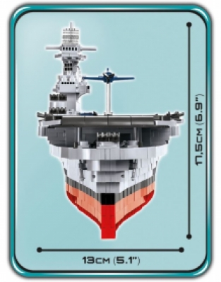 COBI 4815 USS ENTERPRISE CV-6 US Navy Aircraft Carrier WWII