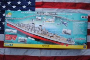 COBI 4812 USS IOWA BB-61 or USS MISSOURI BB-63 