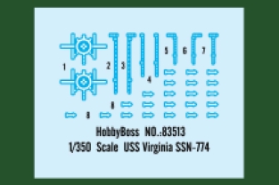 Hobby Boss 83513 USS VIRGINIA SSN-774