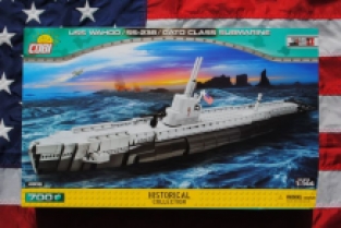 COBI 4806 USS WAHOO SS-238 GATO CLASS SUBMARINE