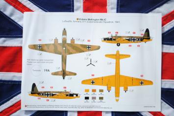 Airfix A08019A Vickers Wellington Mk.IA/C