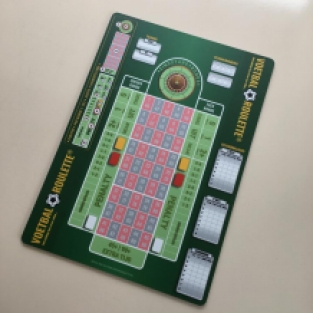 VR BASIC VERSIE (A4) VOETBAL ROULETTE VR BASIC versie 'Groen'