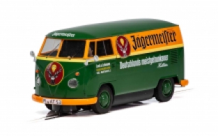 ScaleXtric C3938 VOLKSWAGEN GESLOTEN BESTELWAGEN T1B - Jägermeister GROEN