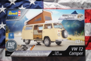 Revell 07676 Volkswagen VW T2 Camper 'easy-click system'