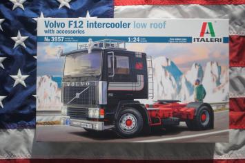 Italeri 3957 Volvo F12 Intercooler Low Roof with Accessories