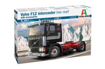 Italeri 3957 Volvo F12 Intercooler Low Roof with Accessories