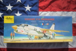 Heller 259 Vought F 8 Cruisader  F-8 E(FN), F-8 E, F-8 J