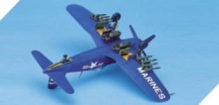 Academy 2124 Vought F4U-4B Corsair