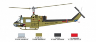Italeri 35103 WAR THUNDER UH-1C & Mi-24D