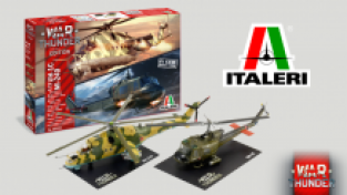 Italeri 35103 WAR THUNDER UH-1C & Mi-24D