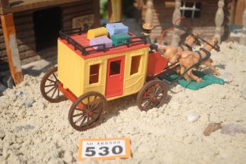 Timpo Toys O.530 Wells Fargo Stagecoach with coachman, 4th version