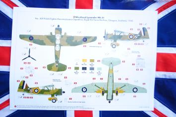 Airfix A07116 Westland Lysander Mk.I/Mk.III