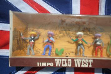 Timpo Toys 19/3 WILD WEST Mexicans