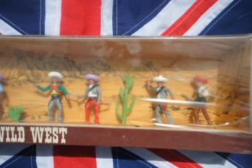 Timpo Toys 19/3 WILD WEST Mexicans