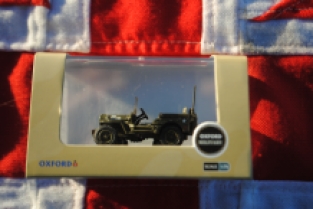 Oxford 76WMB003 Willy MB JEEP 'US Army'