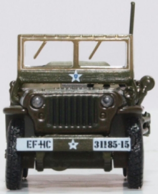 Oxford 76WMB003 Willy MB JEEP 'US Army'