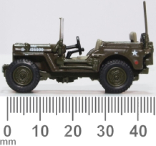 Oxford 76WMB003 Willy MB JEEP 'US Army'