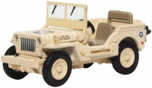 Oxford 76WMB007 Willys Jeep MB 'USAAF Tunisia 1943'