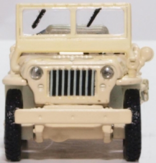 Oxford 76WMB007 Willys Jeep MB 'USAAF Tunisia 1943'