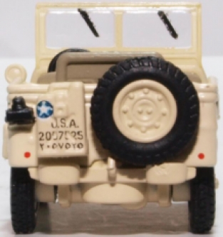 Oxford 76WMB007 Willys Jeep MB 'USAAF Tunisia 1943'