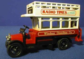Oxford B043 Windsor Omnibus C0 / Diecast Radio Times
