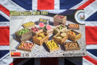 Mini Art 35628 WOODEN CRATES WITH FRUIT