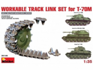 Mini Art 35146 Workable Track Link Set for T-70M