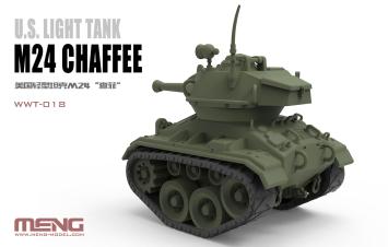 MENG WWT-018 World War Toons U.S. light tank M24 