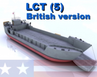 Accurate Armour S18  WW-2 US/UK LCT(5) Landing Craft