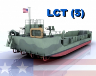 Accurate Armour S18  WW-2 US/UK LCT(5) Landing Craft