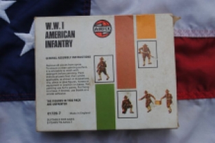 Airfix 01729-7 WWI AMERICAN INFANTRY