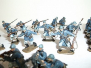 Pegasus hobbies 7199 WWI FRENCH INFANTRY 1917-1918