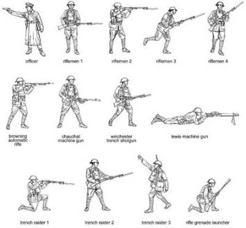 HäT 8112 WWI US INFANTRY