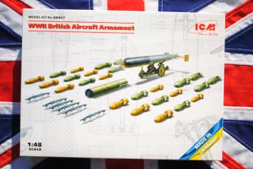ICM 48407 WWII British Aircraft Armament