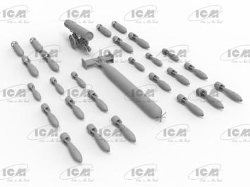 ICM 48407 WWII British Aircraft Armament