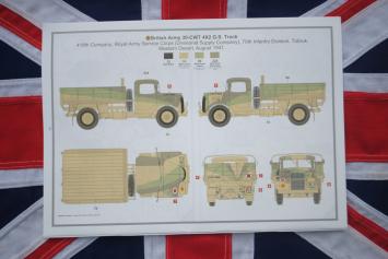 Airfix A1380 WWII British Army 30-Cwt 4x2 GS Truck