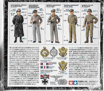 Tamiya 32557 WWII Famous General Set