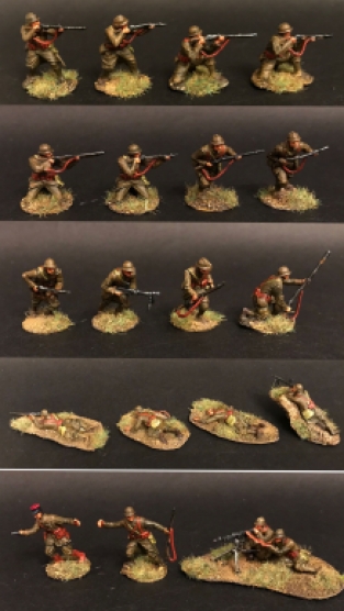 Pegasus hobbies 7306 WWII FRENCH INFANTRY