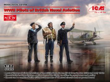 ICM 32118 WWII Pilots of British Naval Aviation