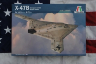 Italeri 1421 X-47B Unmanned Combat Aircraft System