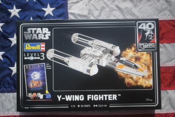 Revell 05658 Y-wing Fighter Star Wars Gift Set