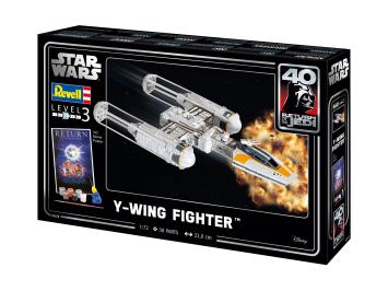 Revell 05658 Y-wing Fighter Star Wars Gift Set