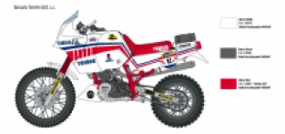 Italeri 4642 YAMAHA TÉNÉRÉ 660cc Paris/Dakar 1986