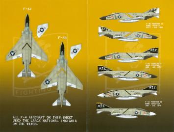Vagabond Decals 48-1001 Yankee Air Pirates / McDonnell Douglas F-4 Phantom II
