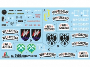 Italeri 7406 Zündapp KS 750 with Sidecar