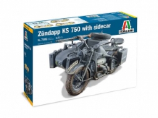 Italeri 7406 Zündapp KS 750 with Sidecar